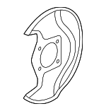 45255STXA00 - : Splash Shield for Honda: Pilot Image