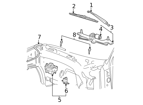 Wipers for 2002 Ford Expedition #0