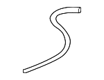 F65Z17A605AG - Body: Washer Hose for Ford: Expedition, F-150, F-250 | Lincoln: Navigator Image