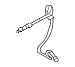 LR153585 - Body: Connector Hose for Land-Rover Image