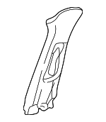 84111S84A01ZA - Body: Center Pillar Trim for Honda: Accord Image