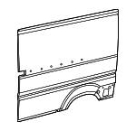 68095842AA - Body: Side Panel for Ram: ProMaster 2500, ProMaster 3500 Image