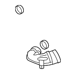 13717577452 - Engine: Outlet Duct for BMW: 550i, 550i GT, 550i GT xDrive, 550i xDrive, 650i, 650i Gran Coupe, 650i xDrive, 650i xDrive Gran Coupe, 750i, 750i xDrive, 750Li, 750Li xDrive, X5, X6 Image