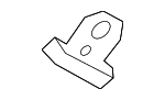 5219730040 - Body: Lower Support Bracket for Lexus: CT200h, ES300h, ES350, GS300, GS350, GS430, GS450h, GS460, HS250h, IS300, IS350, IS500, LS460, LS500, LS500h, LS600h, RX350, RX450h Image