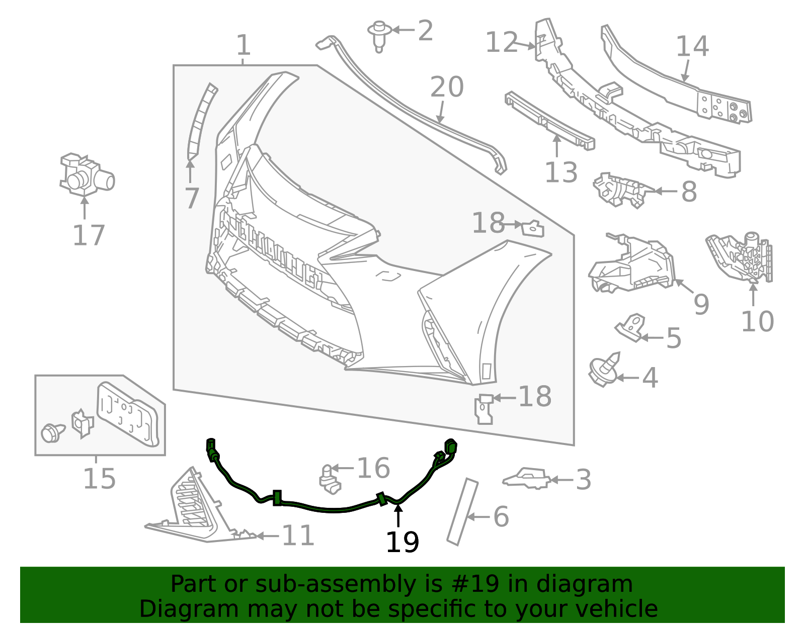 82114-53100 - 2017-2024 Lexus - Harness | My L Parts