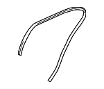 769245EF0A - Body: Weather-strip On Body for Nissan: Versa Image image