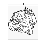 2706031112 - : Alternator for Toyota: Highlander Image