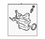 5WA615423SL7 - Brakes: Caliper for Audi: A3, A3 Quattro Image