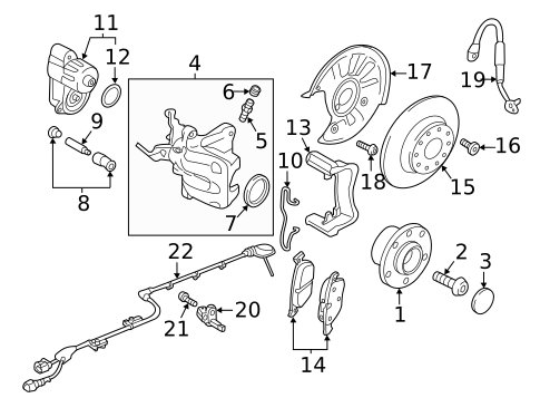 Brake Components for 2024 Audi A3 Quattro #0