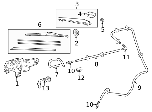 Wipers for 2016 Toyota Prius V #1