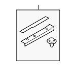 FT4Z5813208AA - Body: Front Sill Plate for Ford: Edge Image