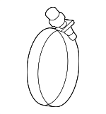 9611110830 - Engine: Air Hose Clamp for Toyota Image