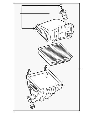 1770025260 - : Air Cleaner Assembly for Toyota Image