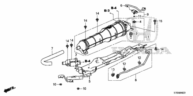 Canister (2WD) (KA/KC) for 2019 Honda HR-V #0
