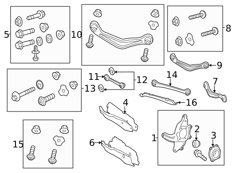 Rear Suspension for 1988 Mercedes-Benz 190D #2