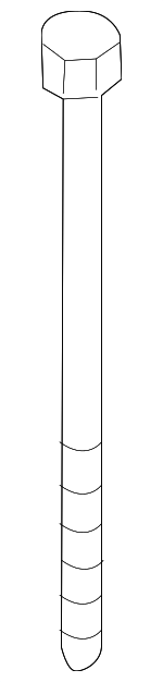 D35Y56514C - : Spare Retainer Bolt for Mazda: 2 Image