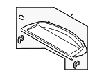 D65168310C02 - Body: Pkg Tray Trim for Mazda: 2 Image