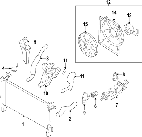 Water Pump for 2010 Hyundai Genesis Coupe #1
