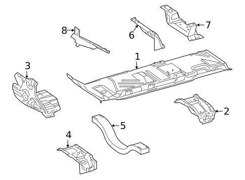 Front Floor for 2020 Mercedes-Benz G63 AMG #0