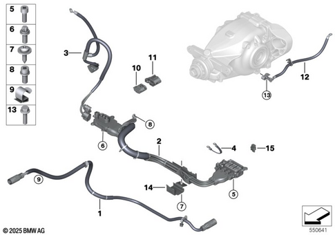 Various Wiring Harnesses for 2012 BMW Hybrid 3 #0