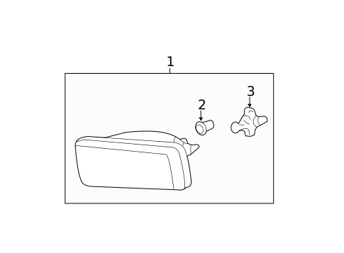 Fog Lamps for 2011 Chevrolet Silverado 3500 HD #1