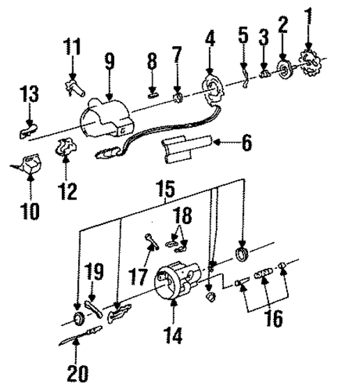 Switches for 1987 Buick Electra #0