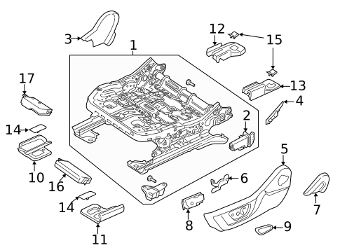 Power Seats for 2023 Ford Mustang #0
