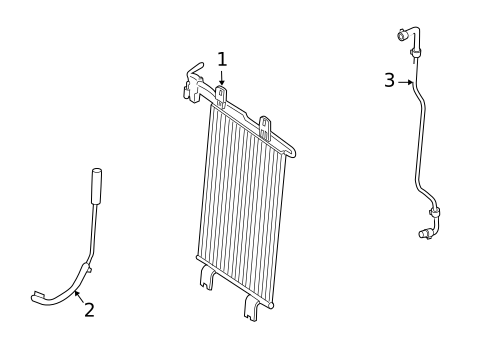 Trans Oil Cooler for 2006 INFINITI QX56 #0