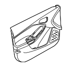 CP9Z5823942CA - Body: Door Trim Panel for Ford: Focus Image