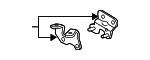 12664902 - Exhaust: Catalytic Converter Bracket for GM Image