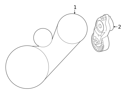 Belts & Pulleys for 2020 Lexus NX300h #0