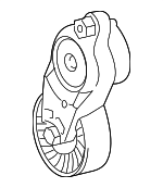 1662036013 - : Serpentine Tensioner for Lexus: NX300h Image