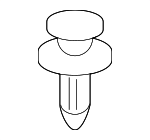 9046708108 - Body: Filler Fastener for Scion: tC, xA | Toyota: 4Runner, Corolla, FJ Cruiser, Highlander, Land Cruiser, Matrix, Mirai, Sienna Image