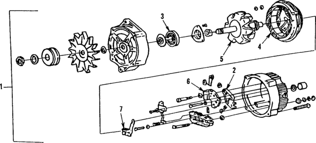 1988988 - Electrical: Regulator for GM Image