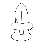 91501S04003 - Body: Lower Shield Clip for Acura Image