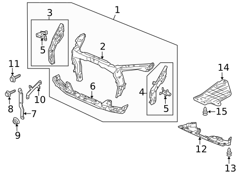 Splash Shields for 2013 Acura ZDX #0