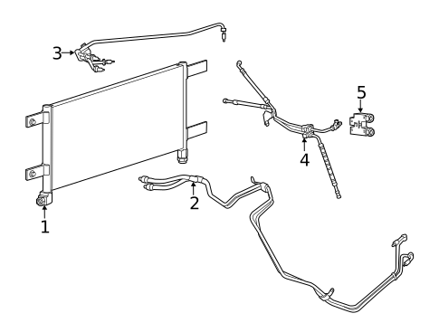 Trans Oil Cooler for 2016 Ram 3500 #0