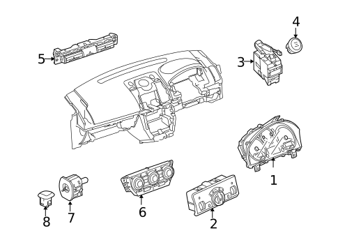 Automatic Temperature Controls for 2009 Land Rover LR2 #0