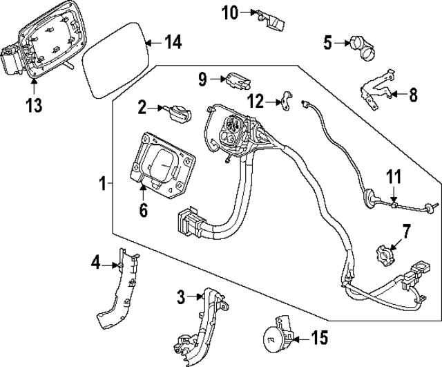 32359081 - : Lock Actuator for Volvo: EX90 Image