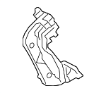 4782248160 - : Caliper Support for Lexus: RX350, RX350h, RX450h+, RX500h, TX350, TX550h+ Image
