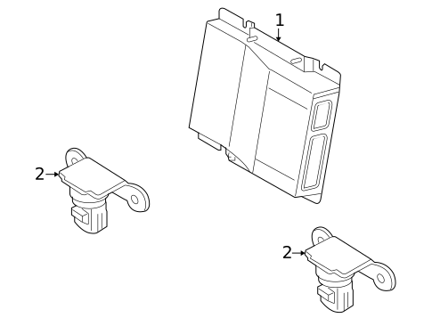 Ride Control Components for 2009 Jaguar XK #0