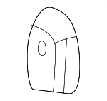 F58Z16218B00A - Body: Latch Assembly Grommet for Ford: Freestar, Windstar | Mercury: Monterey Image