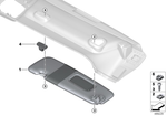 51167465748 - : Right Sun Visor for BMW Image