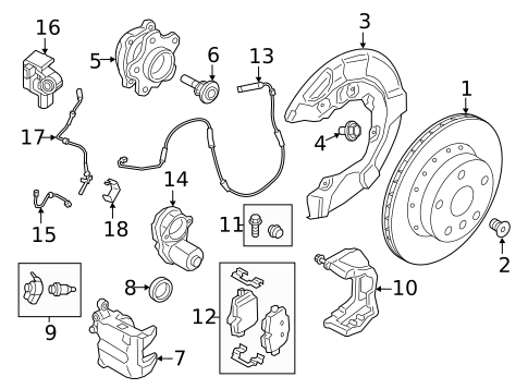 Disc Pads & Brake Shoes for 2024 BMW M3 #0