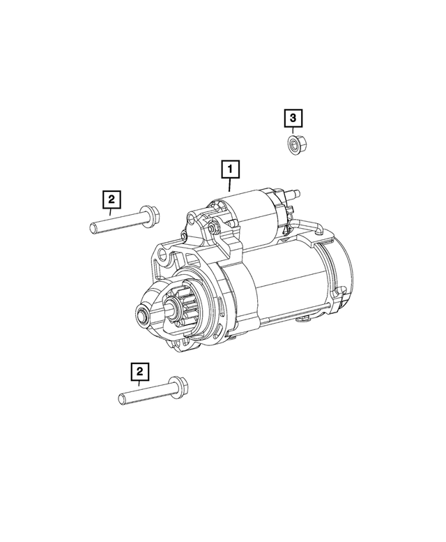 6505488AA - : Hex Head Screw And Washer for Mopar Image