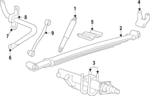 BC3Z5560K - Suspension: Leaf Spring for Ford: F-250 Super Duty, F-350 Super Duty Image