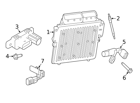 Control Modules for 2019 Land Rover Range Rover Velar #0