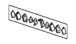 43022TZ5A01 - Brakes: Brake Pads for Acura Image