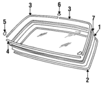 BAC5098 - Body: Reveal Molding Joint for Jaguar Image