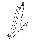 769163TA0B - Body: Lower Center Pillar Trim for Nissan Image